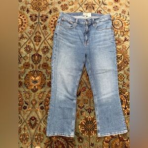 J. Crew Classic Blue Demi Boot Cut Jeans